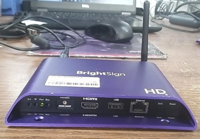 BrightSign HD3 HD1023 Digital Signage Media Player. *READ *