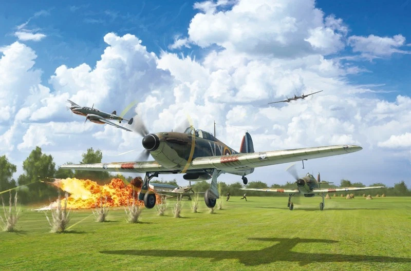 ✅ITALERI 2802 - Scala 1:48 HURRICANE Mk.I Aerei da caccia - Immagine 2 di 4