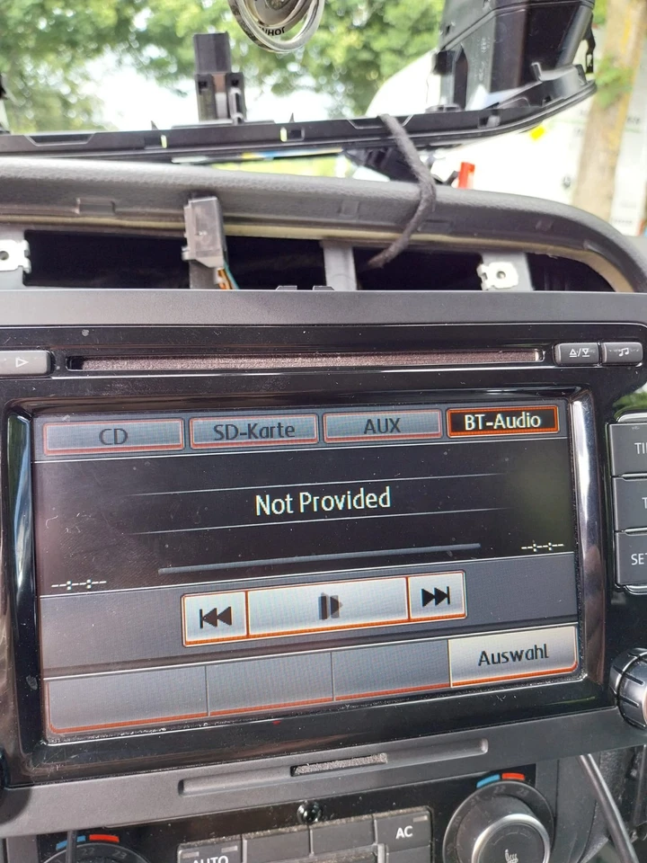 VW RCD 510 Autoradio 6 Fach CD Wechsler Integ,SD,Caddy,T5,T6,Tiguan,Golf 6, TDi, - Bild 3 von 4