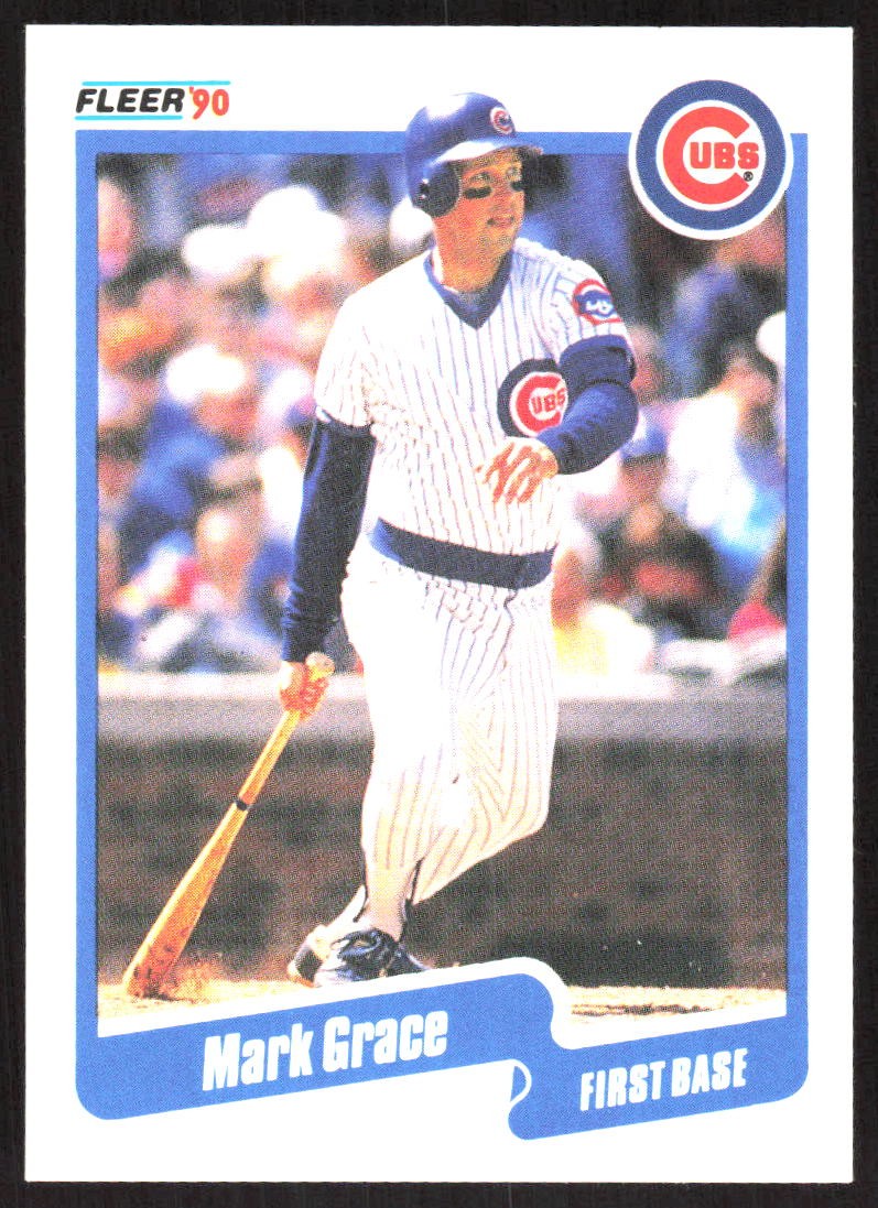 5558I 1990 Fleer Canadian #32 Mark Grace
