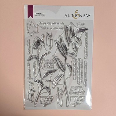 Altenew TALL FOLIAGE - Stamps, Dies & Stencils - Complete Bundle - RETIRED - NEW