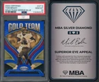 2022 Certified Gold Team Mirror Blue #GT12 Tom Brady Patriots 46/75 PSP 10 POP 2