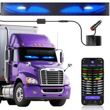 Devil Eyes Light for Cars,Flexible Scrolling Programmable LED Signs,LED Eyes ...