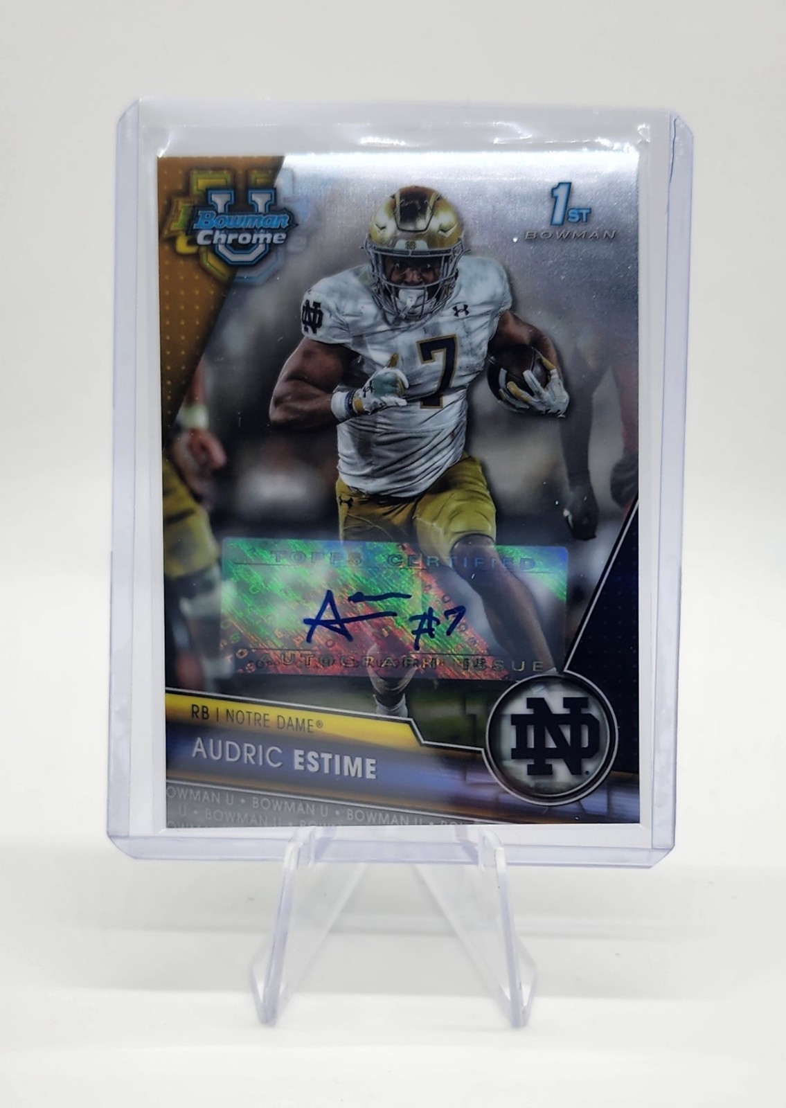 2023 Bowman University Chrome Audric Estime #171 (RC) Auto