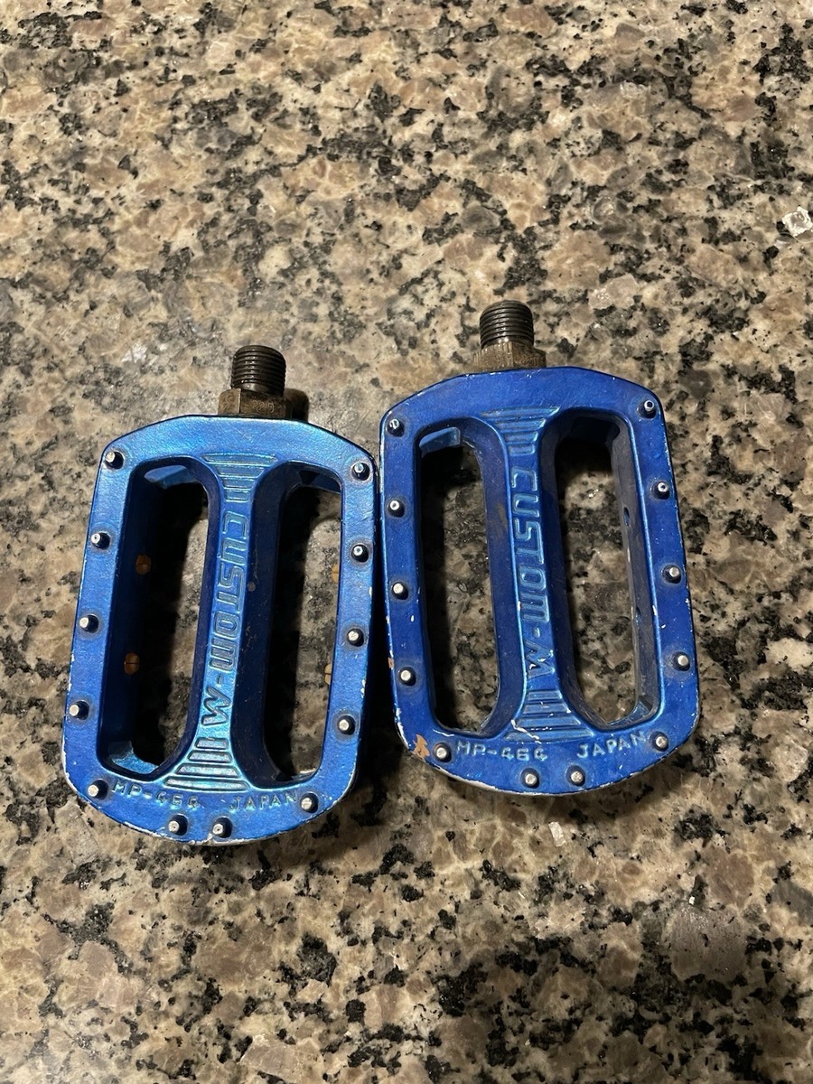 1980s SR Custom-M MP-464 Old School BMX 9/16 Pedals Made In Japan