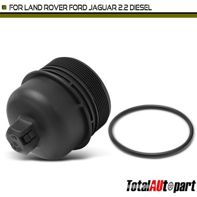 Engine Oil Filter Housing Cover for Land Rover Freelander 2 Jaguar 2.2 Diesel