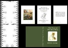 1:12  SCALE MINIATURE BOOK BEATRIX POTTER  THE TALE OF TWO BAD MICE