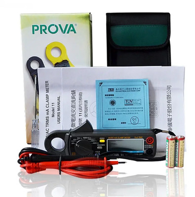 PROVA-11 AC/DC Current Clamp Meter AC/DC mA Clamp Meter AC/DC mA True RMS Clamp 