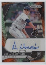 2020 Panini Prizm Rookie Mega Box Cosmic Haze 39/50 Adrian Morejon Auto RC uk2