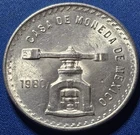 A Vintage Gem Uncirculated 1980 Casa De Moneda Mexico 1oz Onza Plata Pura Coin