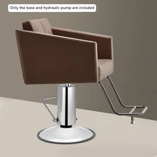 Hair Salon Chair Barber Chair Hydraulic Pump W/ Base Adjustable Height