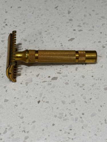 RARE 1940'S GILLETTE REGENT TECH ORIGINAL CASE W/BLADE BANK & SAFETY RAZOR READ - Picture 7 of 24