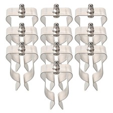  Window Well Cover Spring Clip Glass Clamp Fixing Greenhouse Clamps