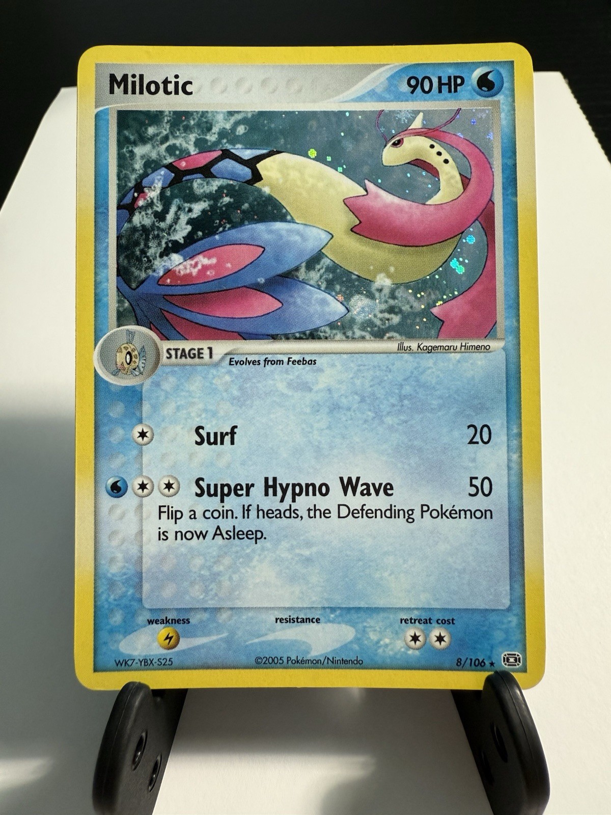 Milotic 2005 EX: Emerald #008/106 Holo Price Guide - Sports Card