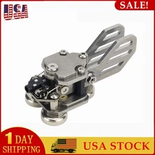 HamGeek Steel CW Morse Key Telegraph Key Paddle Key Magnetic Base Trade Edition