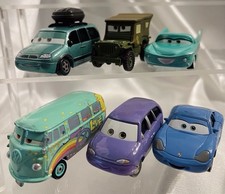 Disney Pixar Cars Lot of 6 Diecast 1:55 Scale Toy Cars