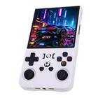 Handheld Game Console Powerful Retro Gaming For Travel White Easy To Use