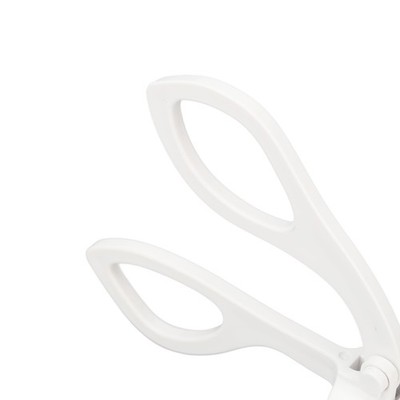 White Heated Eyelash Curler Electric Type C Rechargeable 2 Heating Modes N
