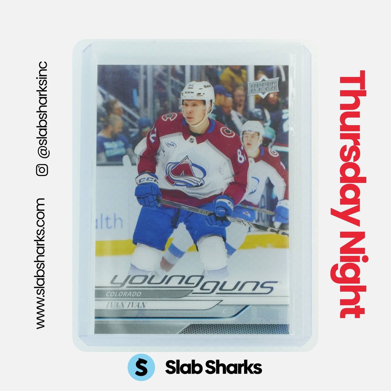 2024 UPPER DECK #481 IVAN IVAN CLEAR CUT YOUNG GUNS RC ROOKIE