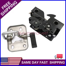 For Volkswagen Passat NMS 2012-17 Upper+Lower Bonnet Engine Hood Lock Latch Set