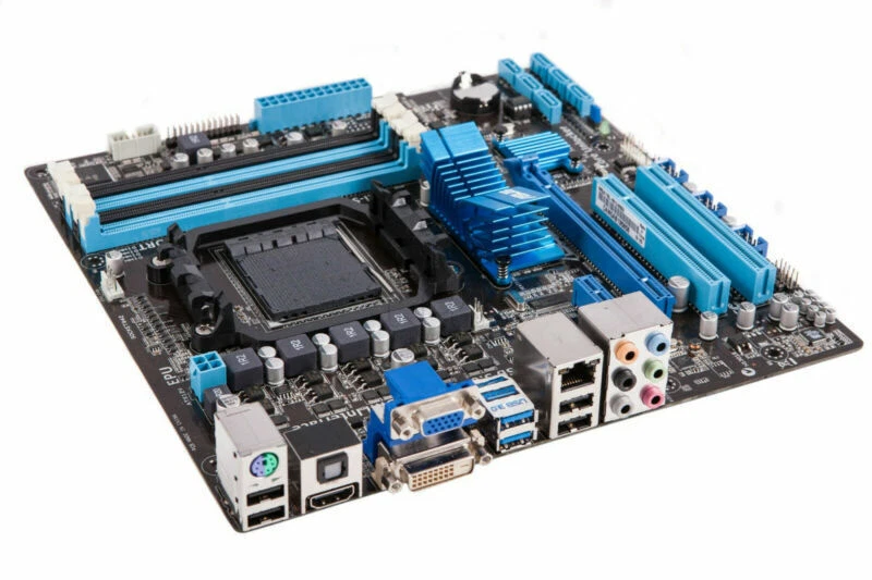 ASUS M5A78L-M/USB3 Socket AM3+ AMD 760G DDR3 uATX USB3.0 HDMI SATA3 Motherboard - Image 3 of 4