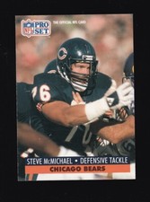 1991 Pro Set Steve McMichael #457 Chicago Bears