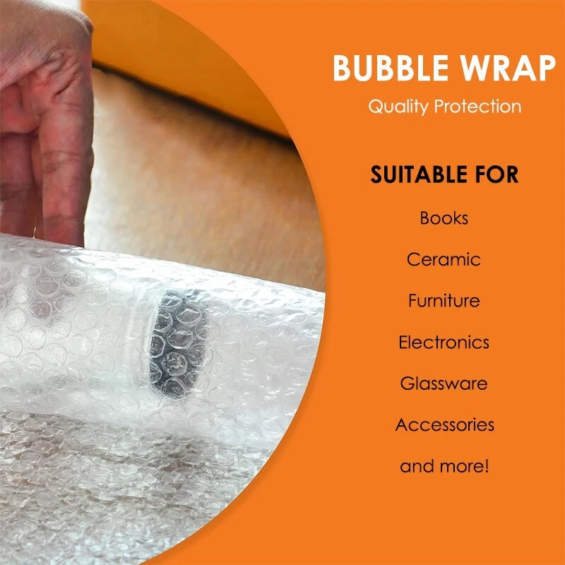 Porous foam packaging buffer rolls 1/2 inch large bubbles, 20 ~ 50 feet long - Image 3 of 4
