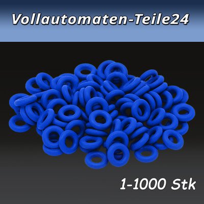 O-Ring Dichtung 3,4x1,9mm FKM blau zu Jura Druckschlauch im Kaffeevollautomat