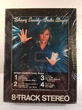 Vintage Shaun Cassidy Under Wraps 8 Track Cassette Tape. Brand New. NOS, Sealed