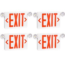 Red Led Exit Sign Emergency Light Dual Led Lamp Ul-94 Fire Resistance Light Red Led Exit Sign Emergency Light Dual Led Lamp Ul-94 Fire Resistance Light