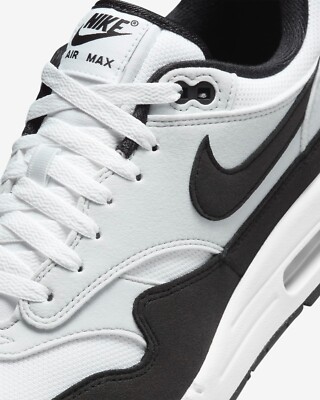 Nike Air Max 1 Panda White Black Pure Platinum FD9082-107 Men's