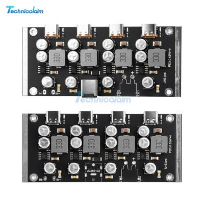 4-way PD65W Fast Charging Module PRO Type-C Support PD3.0/2.0 QC3.0/2.0 FCP AFC
