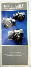Minolta SR-T Cameras and Systems Color Booklet SR-T2 609E-E1