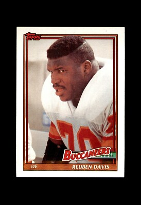 1991 TOPPS FOOTBALL BUCCANEERS #497 REUBEN DAVIS | eBay