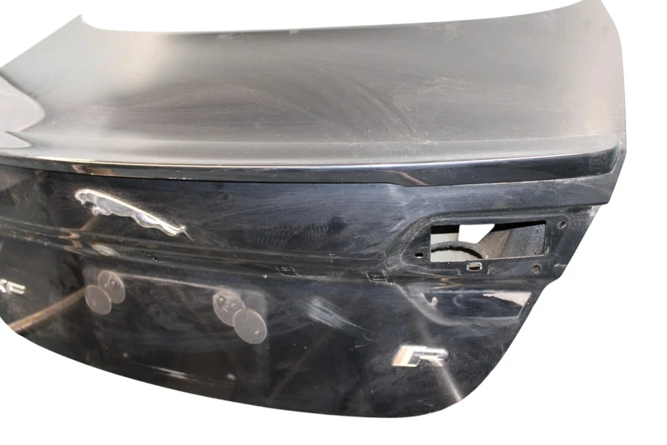 12-15 Jaguar XF XFR X250 tapa de maletero trasero luz trasera puerta alerón negro OEM Foto 4 de 4