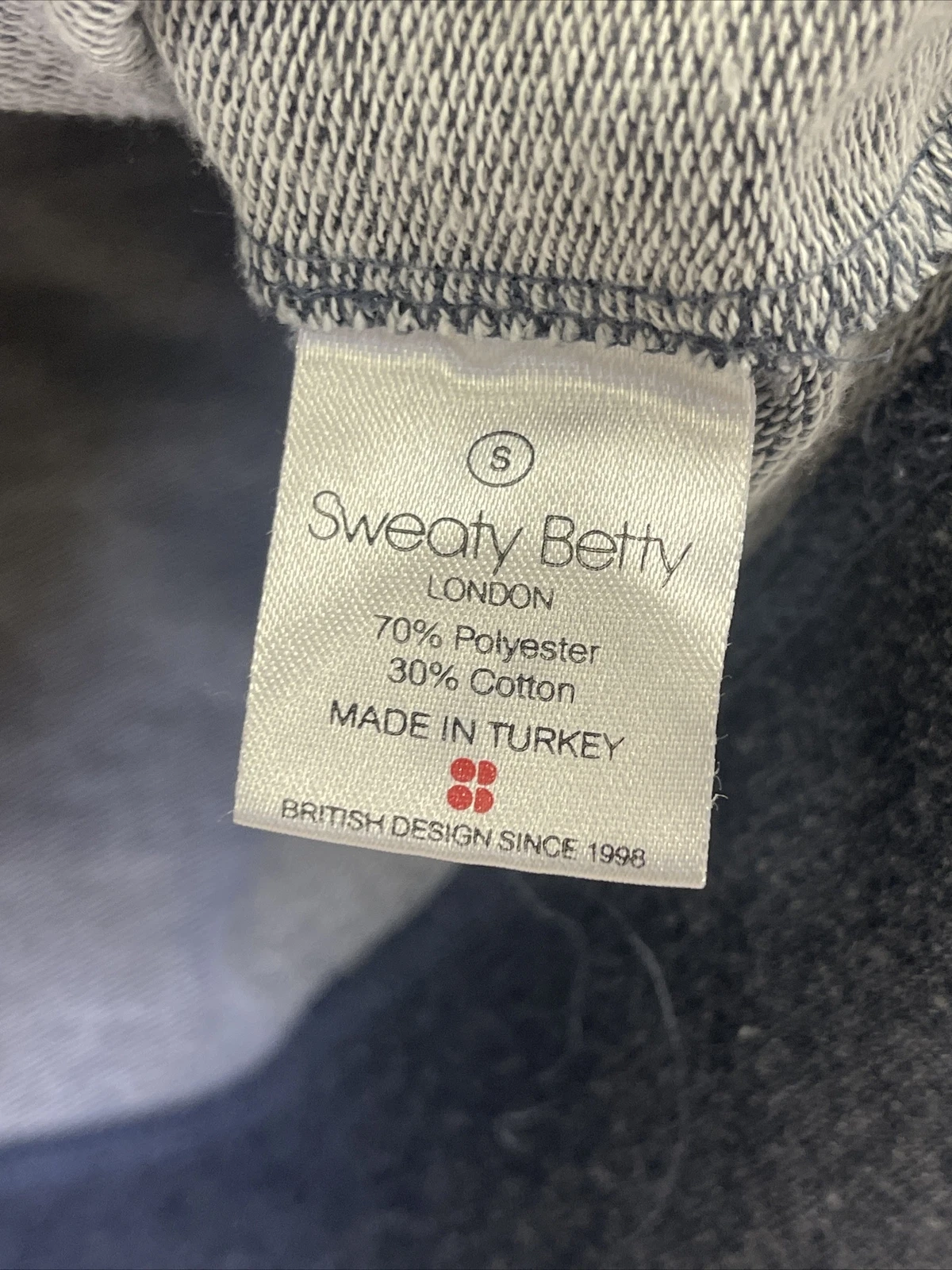 sweaty-betty chelsea crop sweatshirt