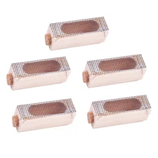 5Pcs Wooden Queen Bee Cage Beekeeping Equipment Beekeepers Tool
