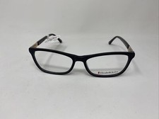 ELIZABETH ARDEN EYEWEAR EA 1199-1 1199 GLOSS BLACK 55/16/135 FLEX HINGE PE84