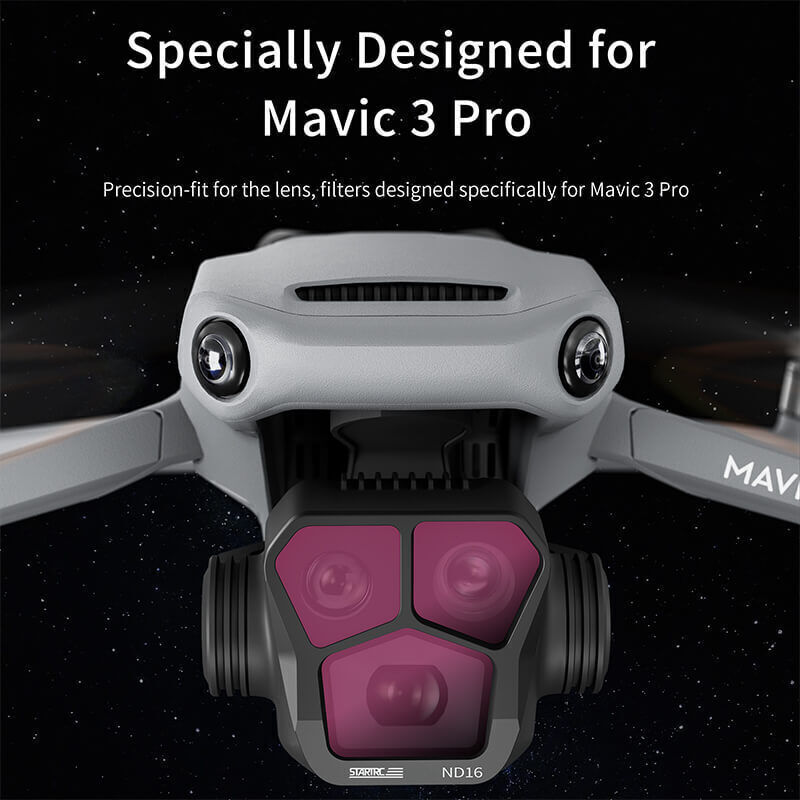 STARTRC DJI Mavic 3 Pro ND Filter Set ND8 ND16 ND32 ND64