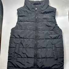 PUMPKIN PATCH Boys Puffer Vest Size 8 Black