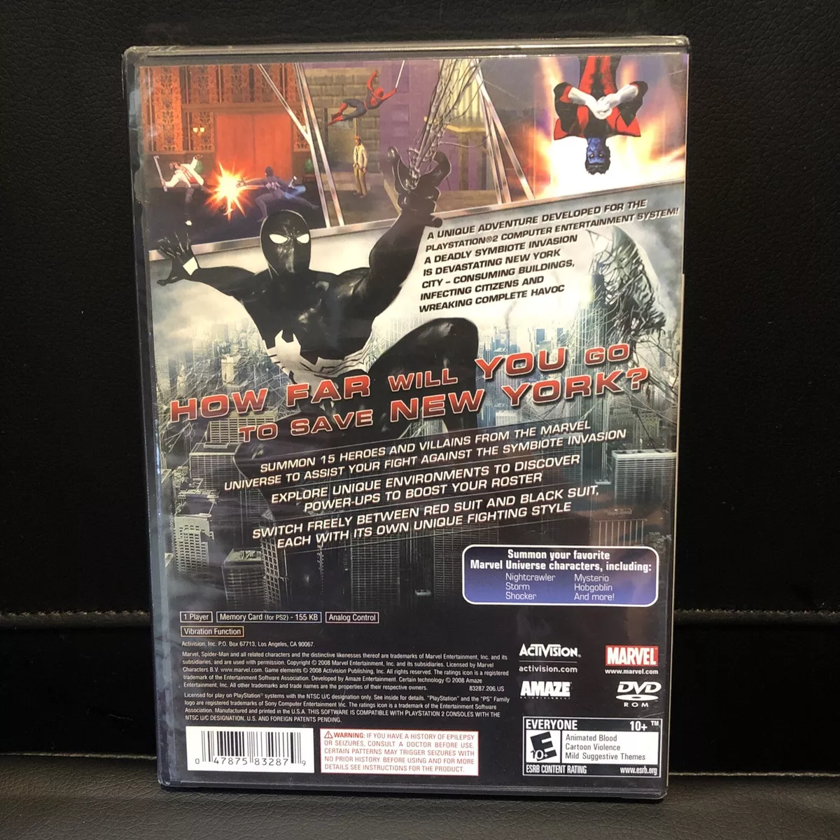 REVIEW: SPIDER-MAN: WEB OF SHADOWS – AMAZING ALLIES EDITION (PS2)