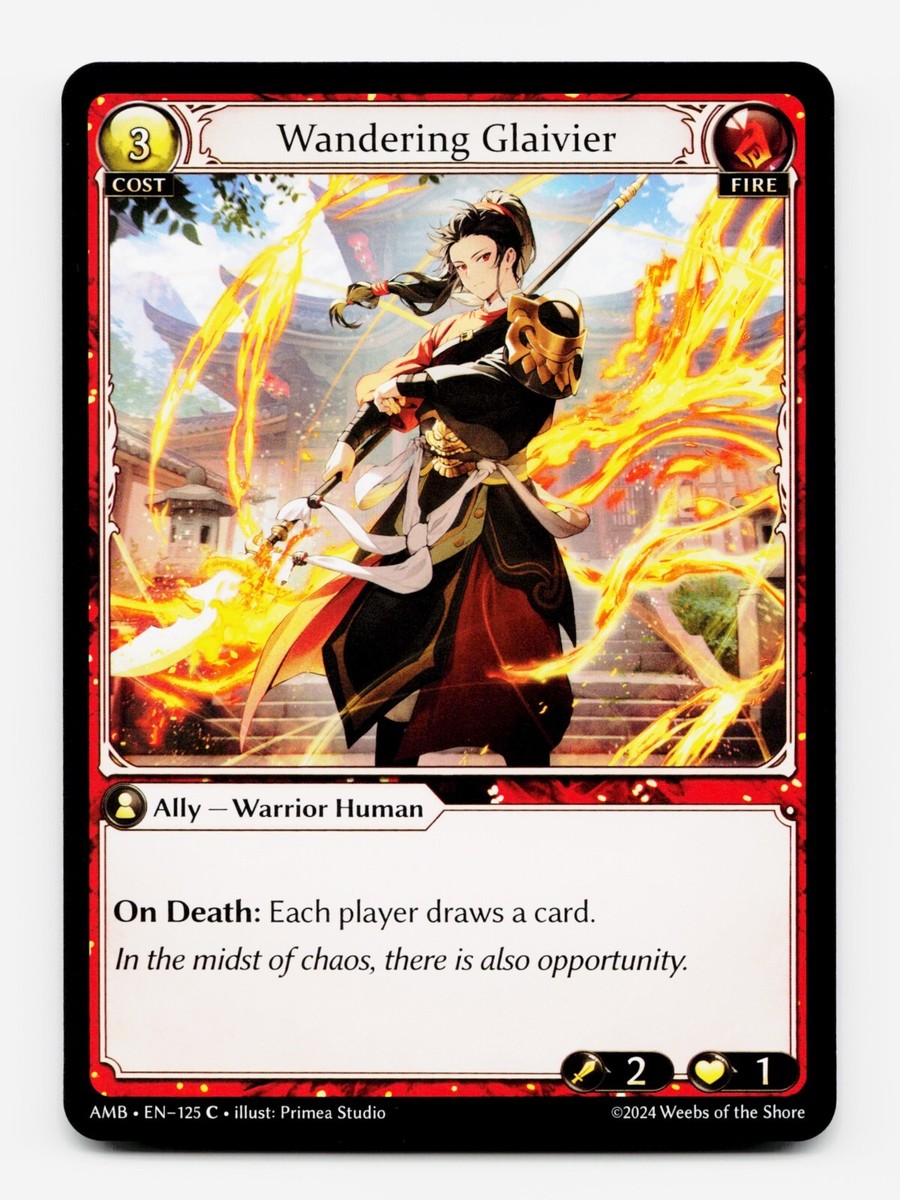 その他 Mortal Ambition FOIL grand archive Wandering Glaivier [Mortal Ambition] Grand Archive TCG 🔥 | eBay