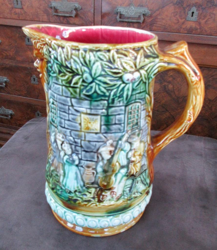 Ca.1880's Frie Onnaing Majolica 8.25