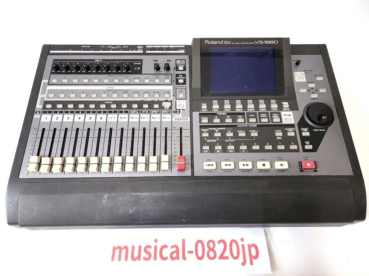 Roland VS-1880 デジタルスタジオワークステーション Roland VS-1880 Multitrack recorder Digital MTR Workstation