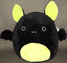 5x BART the Bat 15" Squishmallow Halloween + 16" Martine The Llama Plush Dolls