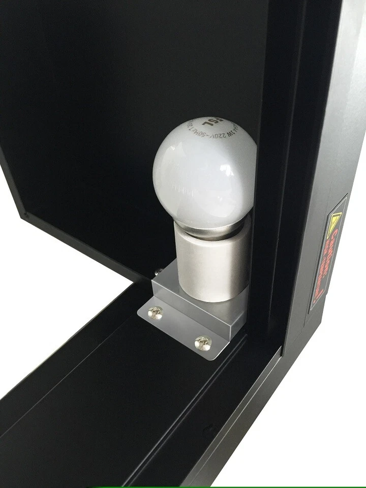 Heated Black Hot Pie Counter top Food Display Cabinet Lamps Warmer pasties - Image 4 of 4