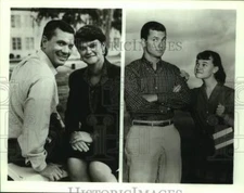 Press Photo Actor Dwayne Hickman with co-stars - sap05283