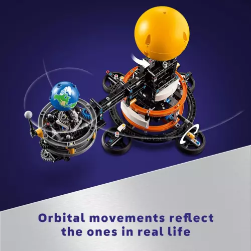 LEGO Technic Planet Earth and Moon in Orbit 42179 Toy Building Kit 526 pcs - Bild 3 von 6