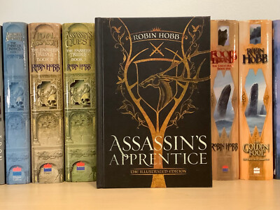Assassin's Apprentice : 25th Anniv. Illustrated Edition by Robin Hobb - signed