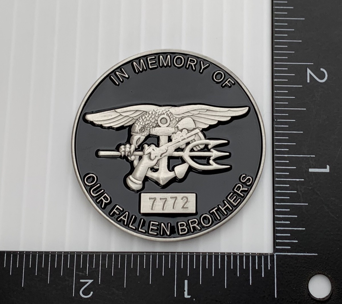 Navy Seal Team 1 Lt Mike Murphy Operation Red Wings Challenge Coin